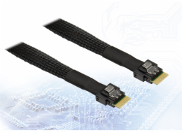 Intel Inter-Tech kabel SFF 8654-4i -> SFF 8654-4i- 0,7m