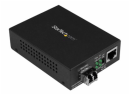 StarTech STARTECH.COM Gigabit Ethernet Fiber Optic Converter Glasfaser Medienkonvertor - 850nm MM LC - 500m - Mit MM SFP Transceiver - Fr 10/100/1000 Netzwerke (MCM1110MMLC) - 2775841