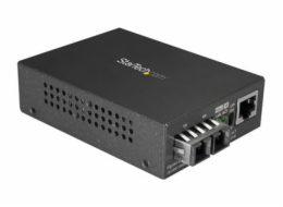 StarTech Systém přenosu AV signálu Konvertor RJ45 na optická vlákna Startech MCMGBSCSM10 1 Gbps