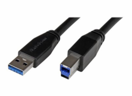 StarTech Kabel USB-A na USB-B 10m černý (S55057663)