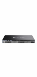 TP-Link SG6654X Omada 48-Port Gigabitový Stackable L3 Switch, 48 gigabitových RJ45 portů a 6× 10 Gbps SFP+ slotů