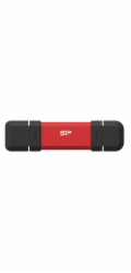 Silicon Power DS72 USB paměť 1 TB USB Type-A / USB Type-C 3.2 Gen 2 (3.1 Gen 2) Červená