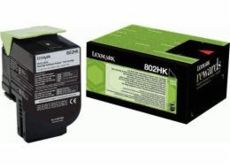 Lexmark Originální černý toner 80C2HK0 (80C2HK0)
