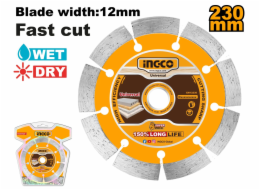 Ingco DMD0123013 Kotouč řezný diamantový 230mm
