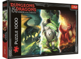Trefl 1000dílné puzzle Legendární monstra z Faerun Dungeons & Dragons