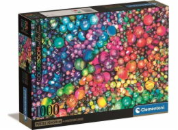 Clementoni Puzzle 1000 dílků Kompaktní kuličky Colorboom
