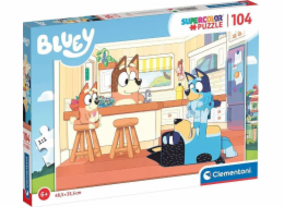 Clementoni Puzzle 104 dílků Bluey