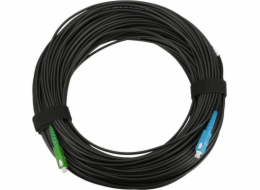 Extralink Patchcord SC/APC-SC/UPC kulatý, SM, SIMPLEX G.657.A2 40m