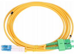 Extralink Patchcord LC/UPC-SC/APC SM G.652D DUPLEX 3,0 mm 2 m PVC