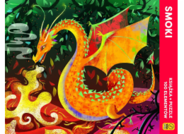 Wilga Play Puzzle 100 dílků Draci