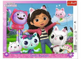 Trefl 25dílné puzzle s rámečkem - Seznamte se s Gabi