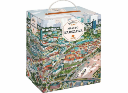 CzuCzu Puzzle Puzzlove Město Varšava 1000 dílků