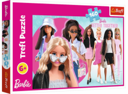 Trefl Puzzle 160 dílků Barbie a její svět