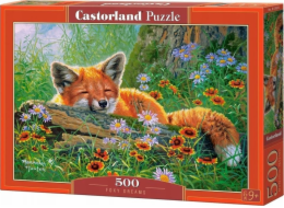 Castor Puzzle 500 dílků Spící liška