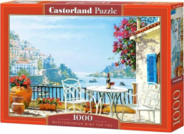 Castor Puzzle 1000 dílků Středomořské víno pro dva