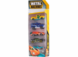 ZURU Metal Machines Sada 5 kusů Auta, série 2
