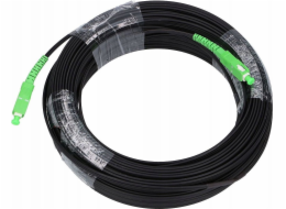 Extralink Patchcord SC/APC-SC/APC SM G.657A2 SIMPLEX 15m plochý