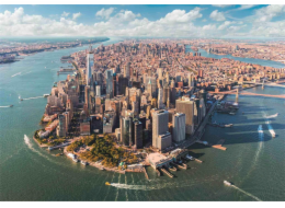 Clementoni Puzzle 2000 dílků Vysoce kvalitní Dolní Manhattan, New York City