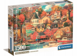 Clementoni Puzzle 1500 dílků Kompaktní Good Times Harbor