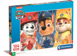 Clementoni Puzzle 104 dílků Tlapková patrola (Tlapková patrola)