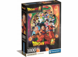 Clementoni Puzzle 1000 dílků Kompaktní anime Dragon Ball
