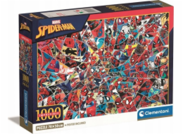 Clementoni Puzzle 1000 dílků Kompaktní Spider-Man