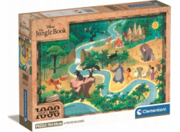 Clementoni 1000dílné puzzle Kompaktní mapy příběhů Kniha Hungle