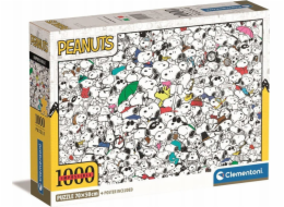 Clementoni Puzzle 1000 dílků Kompaktní Impossible Peanuts