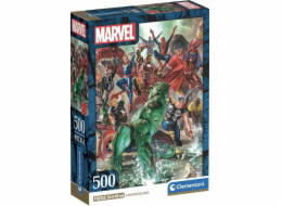 Clementoni Puzzle 500 dílků Kompaktní Avengers