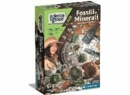 Clementoni Vědecká sada pro fosilie a minerály