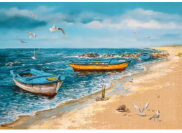 Castor 500dílné puzzle Ráno u moře