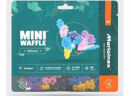 Marioinex Mini vaflové kostky Nature - Kolibřík 50 dílků