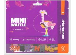 Marioinex Mini vaflové kostky Nature - Plameňák 50 kusů