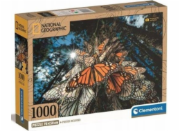 Clementoni Puzzle 1000 dílků Kompaktní National Geographic