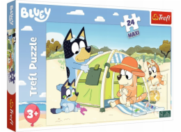 Trefl Puzzle 24 dílků Maxi Bluey Wonderful World
