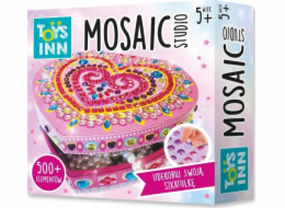 Stnux Kreativní sada Mozaiková krabička se srdíčkem