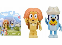 Tm Toys Sada 2 figurek Bluey Návštěva lékaře