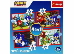 Trefl Sonic Adventures 4v1 Puzzle