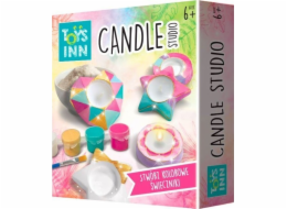 Stnux Kreativní sada Candles Studio, sádrové svícny