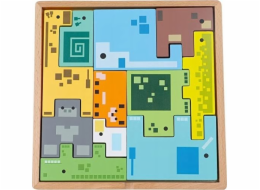 Trefl Drewno Dřevěné puzzle Pixel Gang