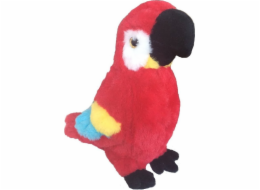 Beppe Maskot papouška ara červený 28 cm