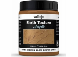 Vallejo Textury Země 200ml Hnědá Země