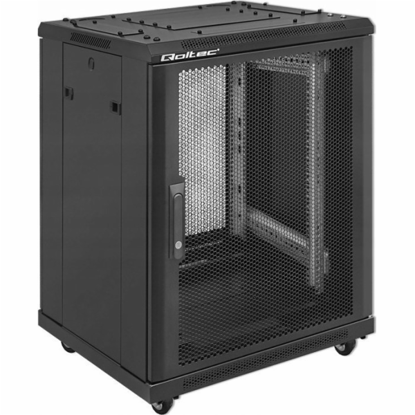 Qoltec 19" RACKová skříň | 15U | 600 x 600 x 855 | ocelov...