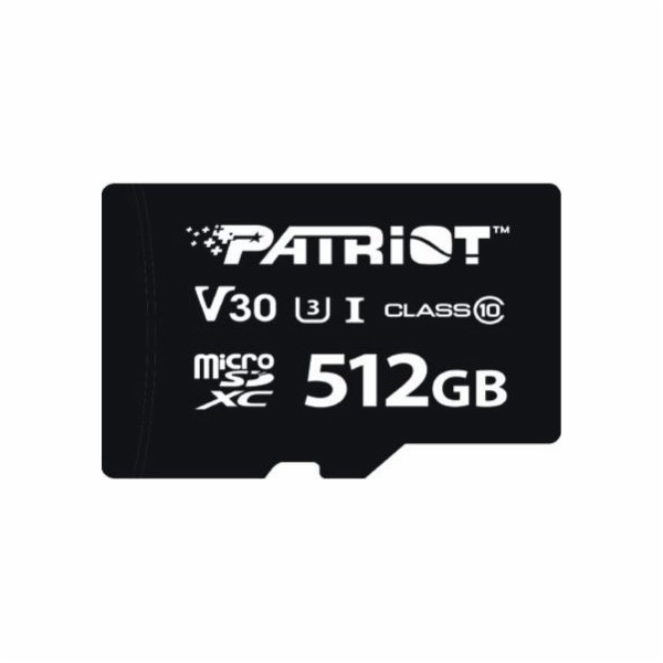 Patriot Paměťová karta microSDXC 512 GB VX V30 třídy 10 U...
