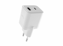 Rychlonabíječka do sítě Allity GaN PD QC ATC-01-20WC 1x USB-C 20W bílá
