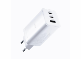 Rychlonabíječka do sítě Allity GaN PD QC ATC-01-65WACC 2x USB-C + 1x USB-A 65W bílá