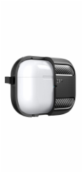Pouzdro Spigen Rugged Armor Apple AirPods Pro 2/1 Matte Black