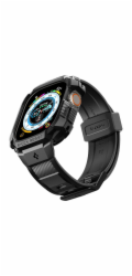 Spigen Spigen Rugged Armor Pro – Řemínek s pouzdrem pro Apple Watch Ultra 49 mm (černý)