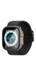 Spigen Glass tR Slim Pro 1 Pack, černé – Apple Watch Ultra 2/Ultra 49 mm