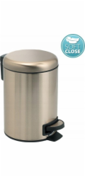 Do popelnice GEDY POTTY 330987, zlatá, 5l